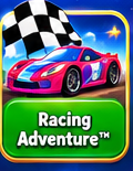 Racing Adventure™ illustrated adventure artwork